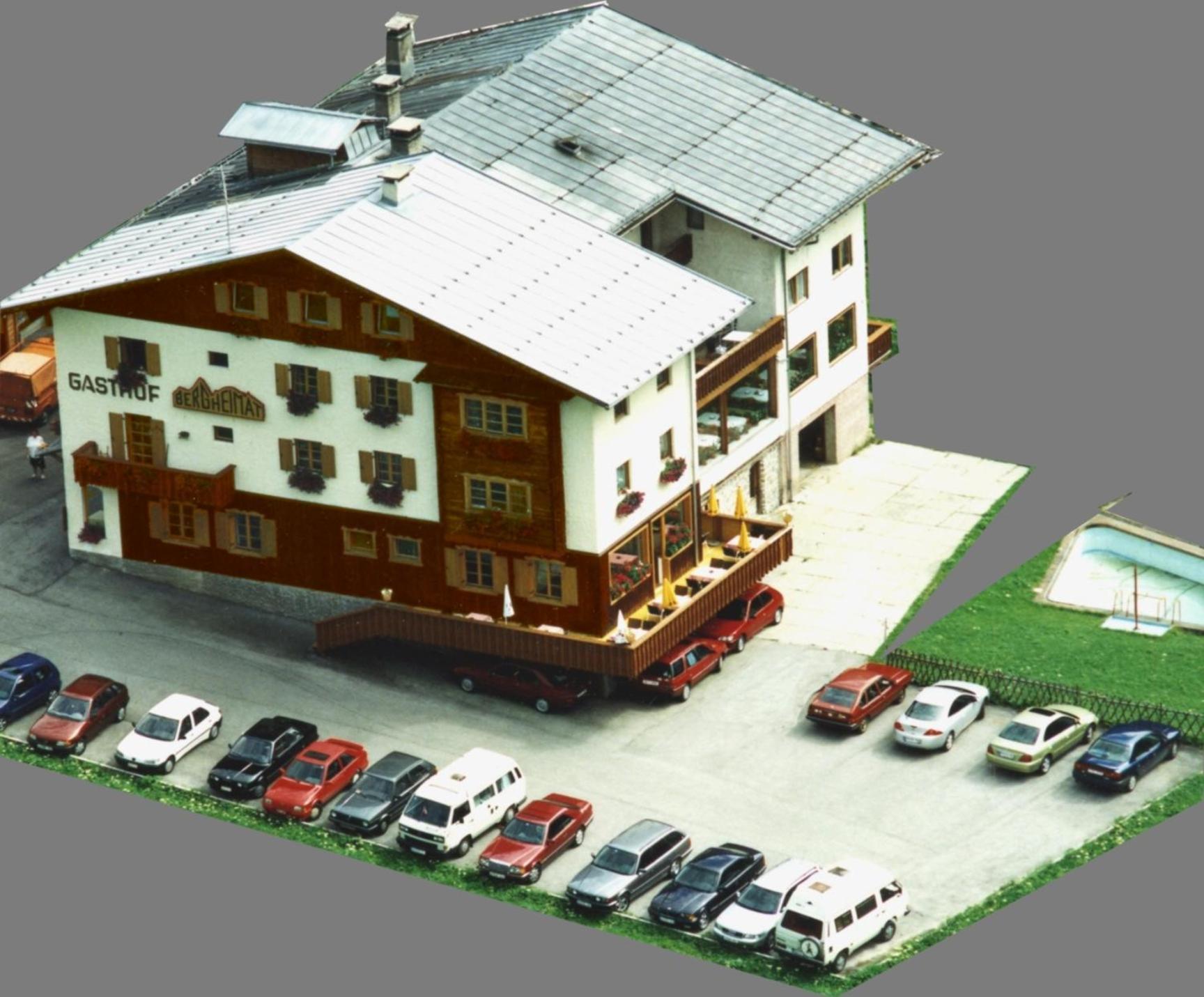 Gasthof Bergheimat Boden Zewnętrze zdjęcie